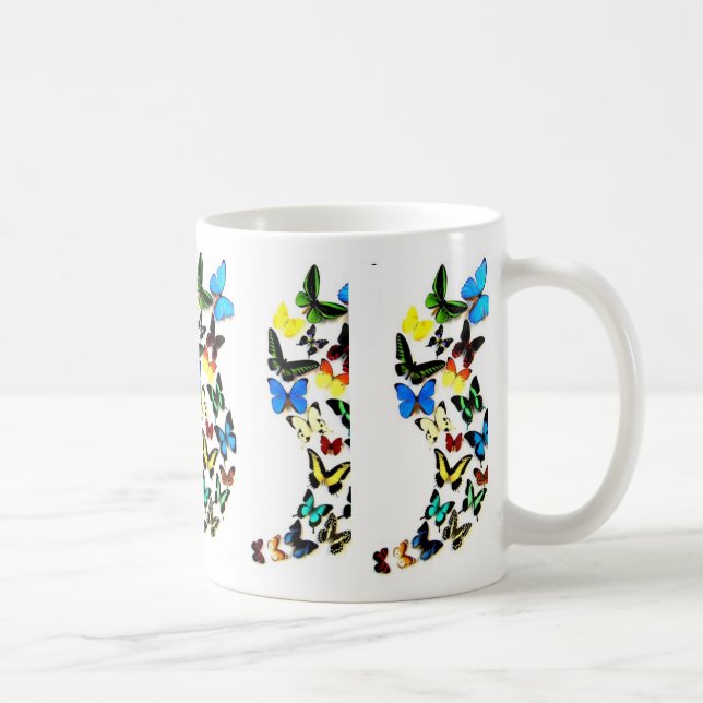 Taza del remolino de la mariposa (Derecha)