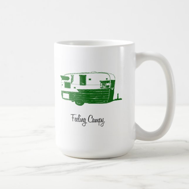 Taza del remolque de Airflyte del vintage que (Derecha)