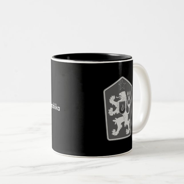Taza del republika de Checoslovaquia - de (Anverso derecho)
