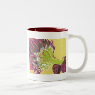 Taza del resplandor del girasol