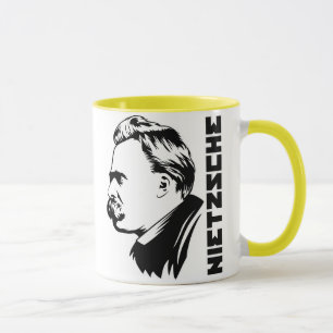 Taza del retrato de Frederich Nietzsche