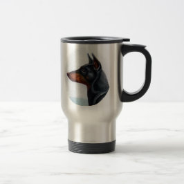 Taza del retrato de Manchester Terrier