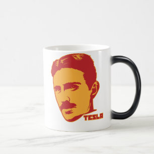 Taza del retrato de Nikola Tesla