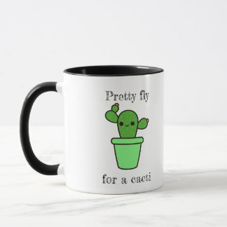 Taza del retruécano de los cactus