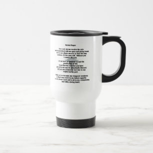 Taza del rezo de la enfermera