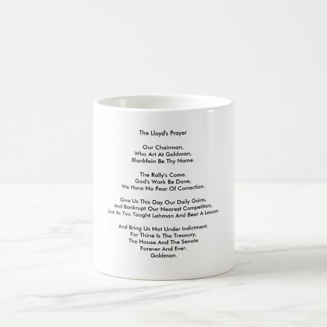Taza del rezo de Lloyd (Centro)