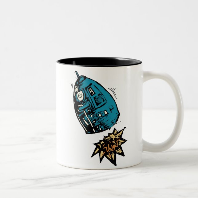 Taza del robot tres (Derecha)