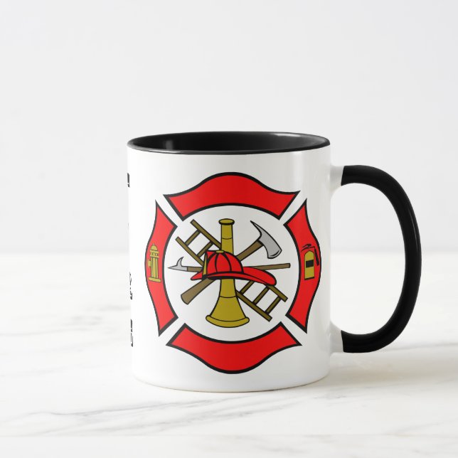 Taza del rojo de la cruz maltesa (Derecha)