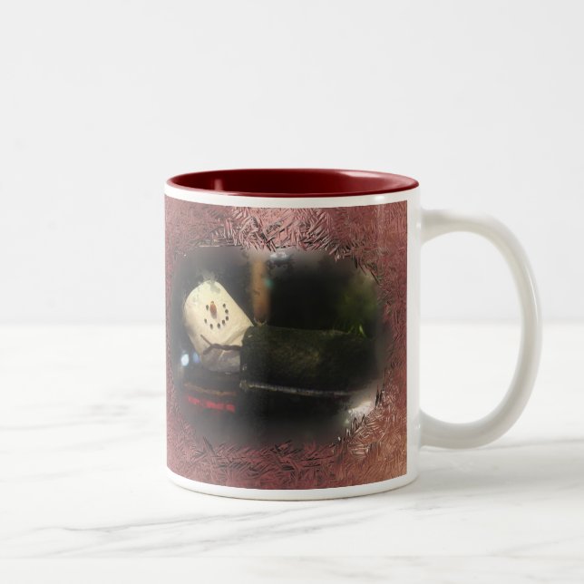 Taza del rojo del saco de dormir de S'Mores (Derecha)
