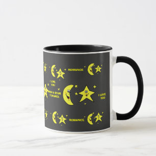TAZA DEL ROMANCE DE LA LUNA Y DE LA ESTRELLA