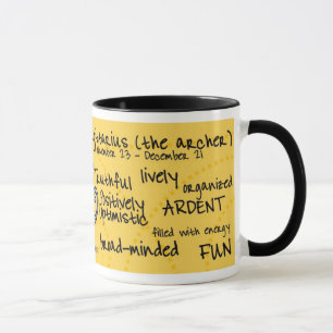 taza del sagitario