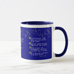 Taza del salmo 23