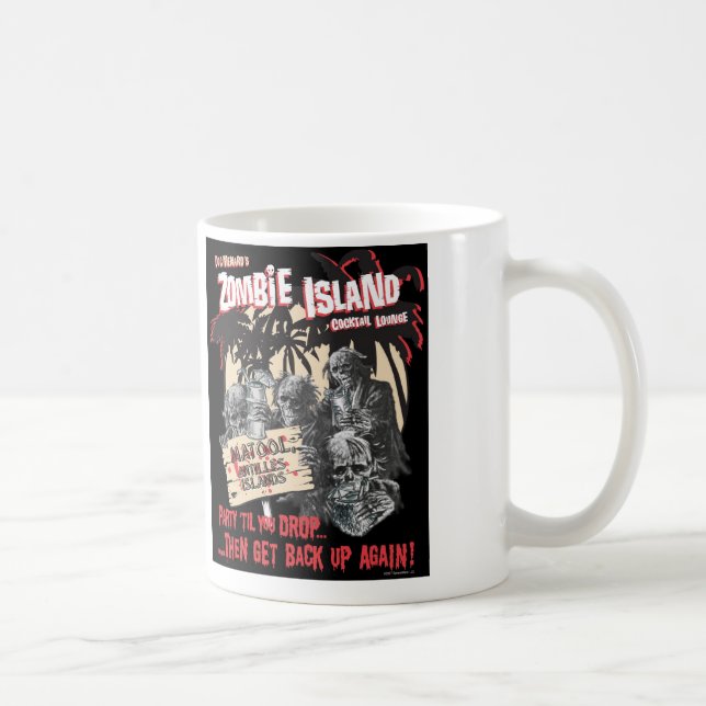 Taza del salón de cóctel de la isla del zombi (Derecha)