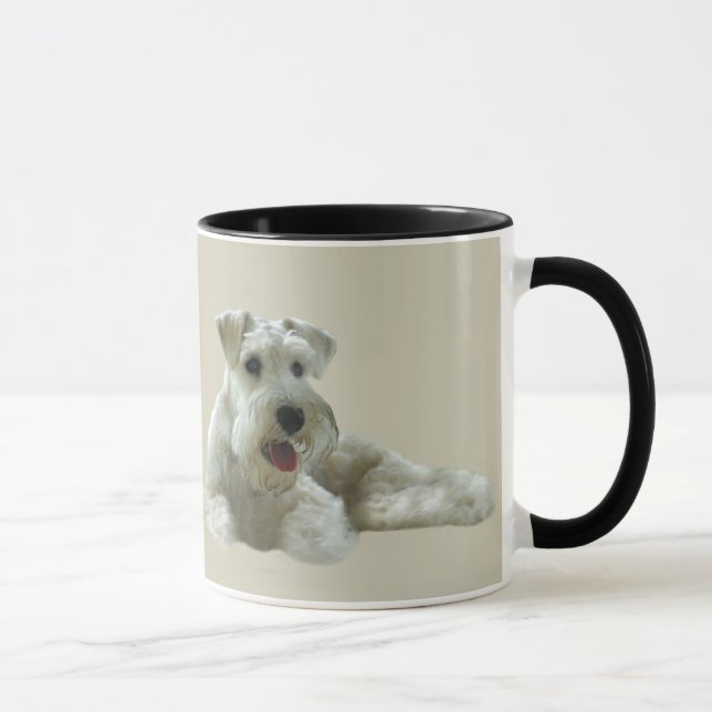 Taza del Schnauzer miniatura (Derecha)