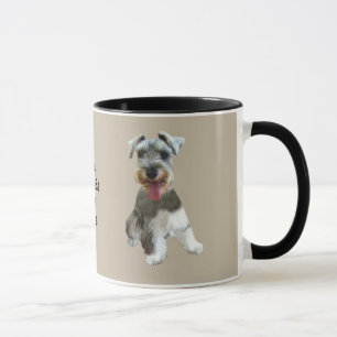 Taza del Schnauzer miniatura
