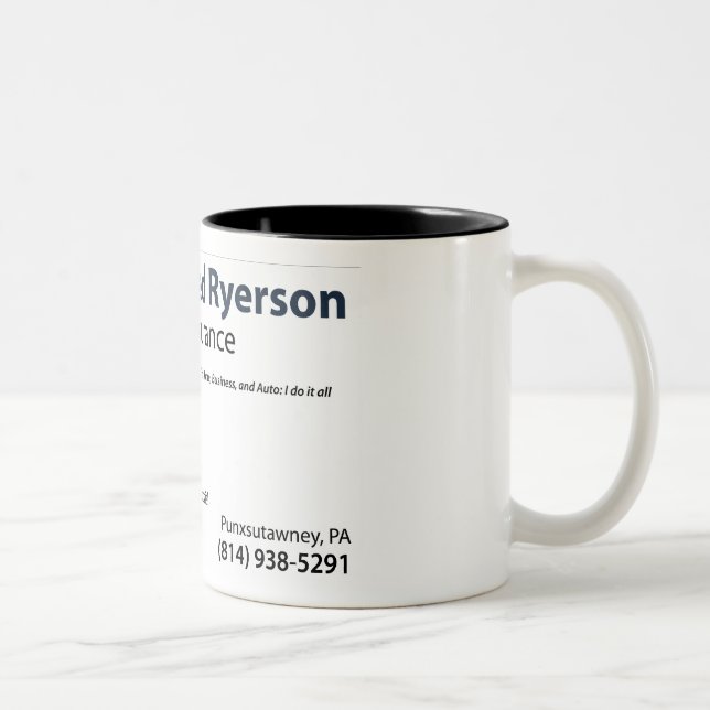 Taza del seguro de Ryerson (Derecha)