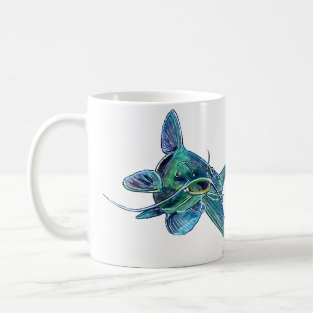 Taza del siluro azul (Izquierda)