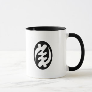 TAZA DEL SÍMBOLO DE ADINKRA