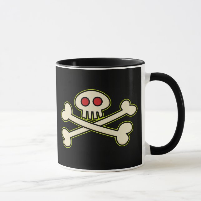 Taza del símbolo del pirata (Derecha)