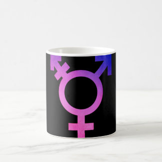 Taza del símbolo del transexual