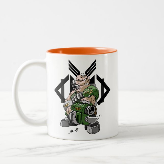 Taza del soldado de la guardia de la META (Izquierda)