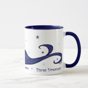 Taza del soñador de Piscis