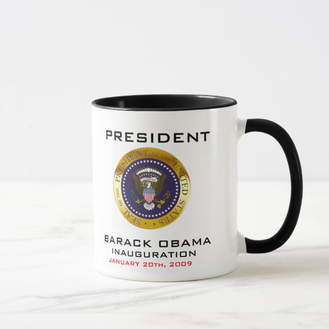 TAZA DEL SPECIAL DE PRESIDENTE BARACK OBAMA (Derecha)