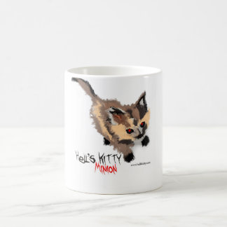 Taza del subordinado del gatito del infierno