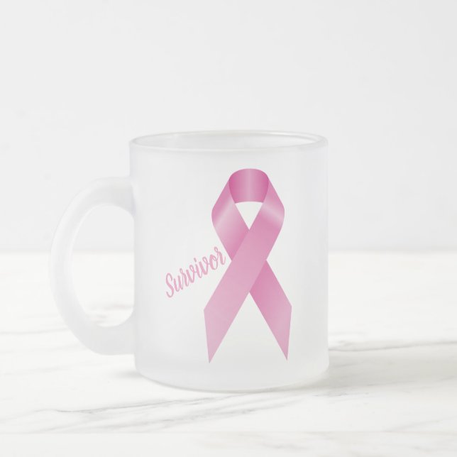 Taza del superviviente del cáncer de pecho (Izquierda)