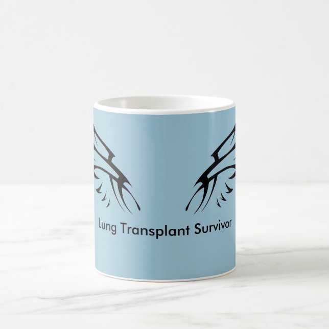 Taza del superviviente del trasplante del pulmón (Centro)