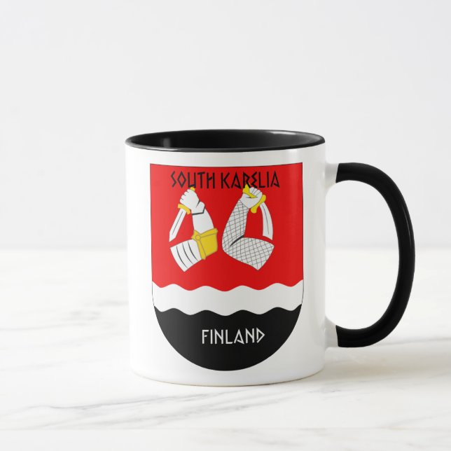 Taza del sur de Karelia Finlandia (Derecha)