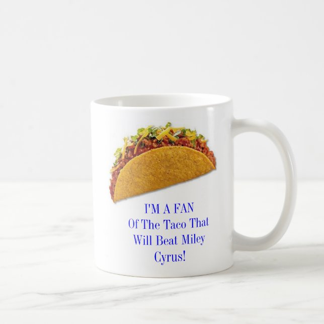 Taza del Taco de Miley Cyrus (Derecha)