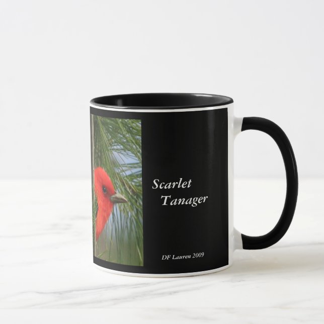 Taza del Tanager de escarlata (Derecha)