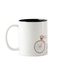 Taza del tándem de la bicicleta