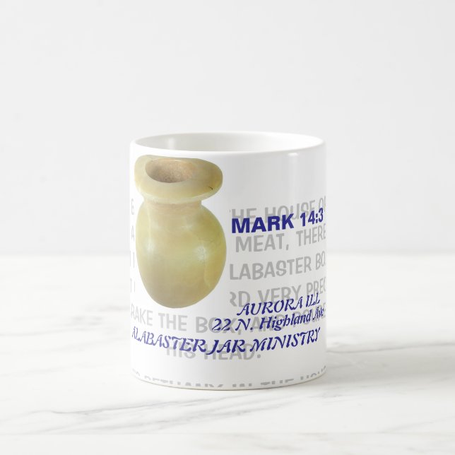 Taza del tarro del alabastro (Centro)
