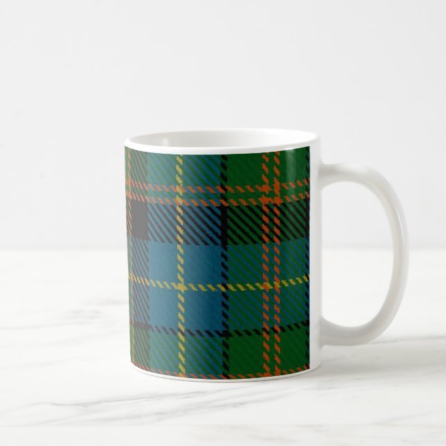 Taza del tartán de la caza de Akins del clan (Derecha)