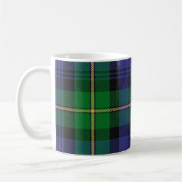 Taza del tartán del clan de Gordon