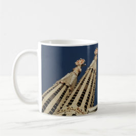 Taza del té del café de Barcelona España Gaudi
