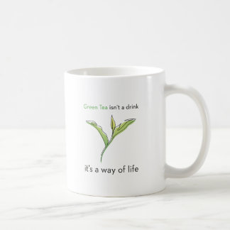 Taza del té verde