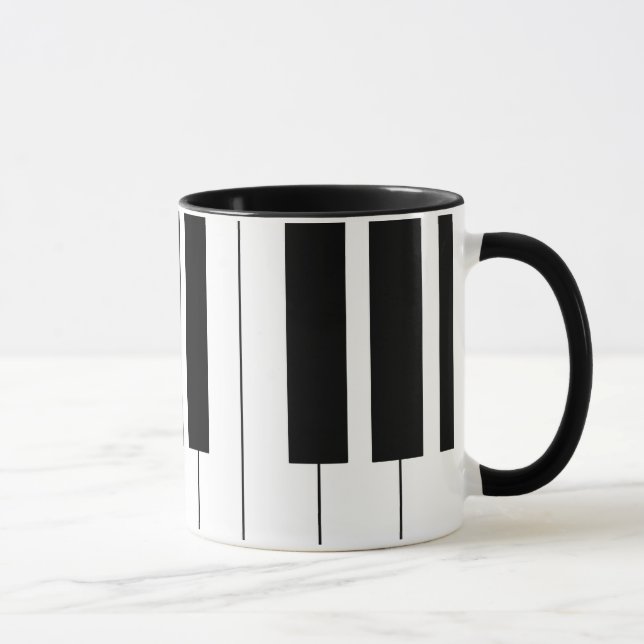 Taza del teclado de piano (Derecha)