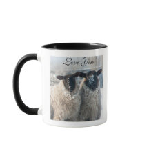 Taza del tema del amor para parejas
