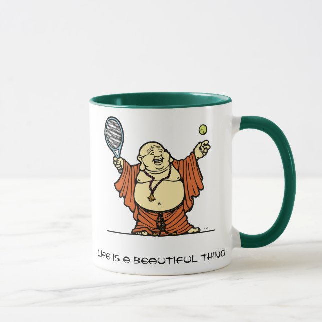 Taza del tenis de Buda (Derecha)