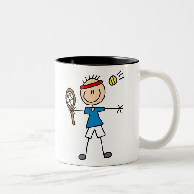 Taza del tenis del deporte (Derecha)