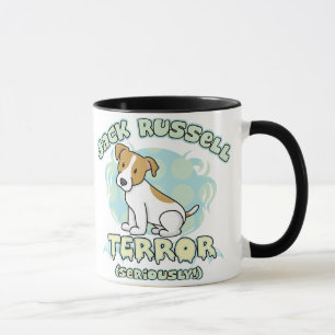 Taza del terror de Jack Russell