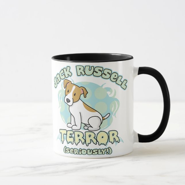 Taza del terror de Jack Russell (Derecha)