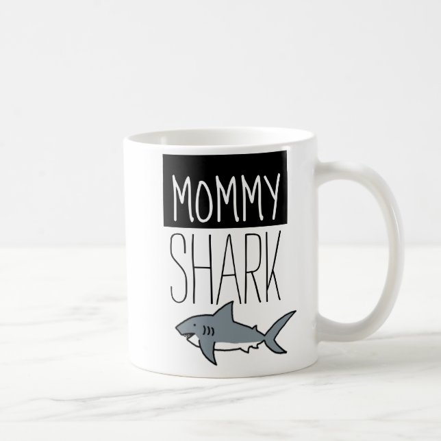 Taza del tiburón de la mamá (Derecha)