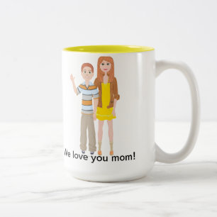 Taza del tono de DHG dos (15 onzas)