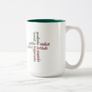 Taza del tono de las virtudes cardinales 2