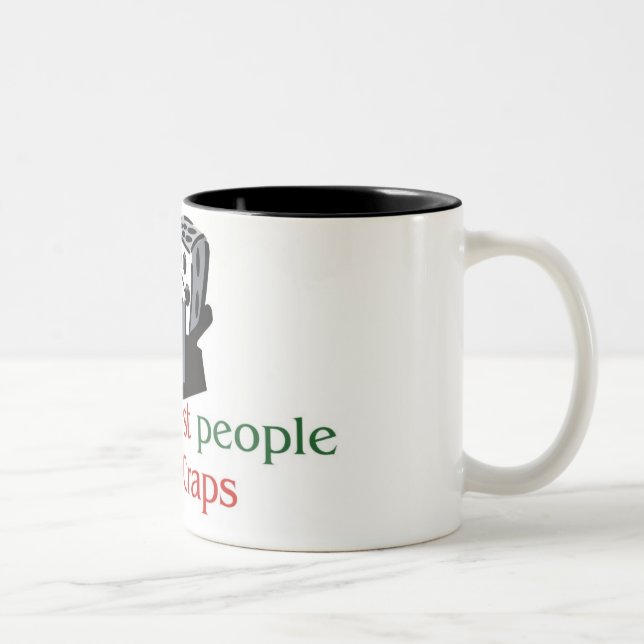 Taza del tono del amante dos de las mierdas (Derecha)