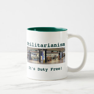 Taza del tono del verde 2 del Utilitarianism